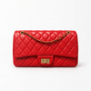 Quilted Chain-Handle Shoulder Bag