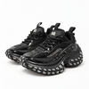 Black Statement Chunky Sneakers