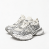 Silver Luxe Chunky Sneakers