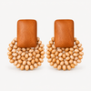 Elegant Beaded Statement Earrings