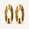 Luxe Oval Statement Earrings